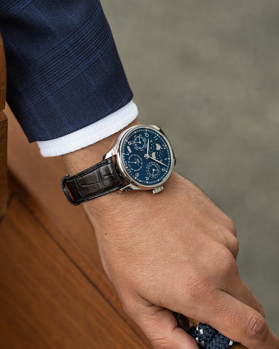 /IWC Portuguese Perpetual Calendar moonphase double